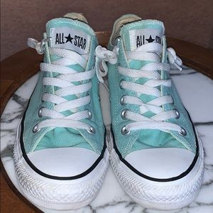 Mint green Converse Chucks